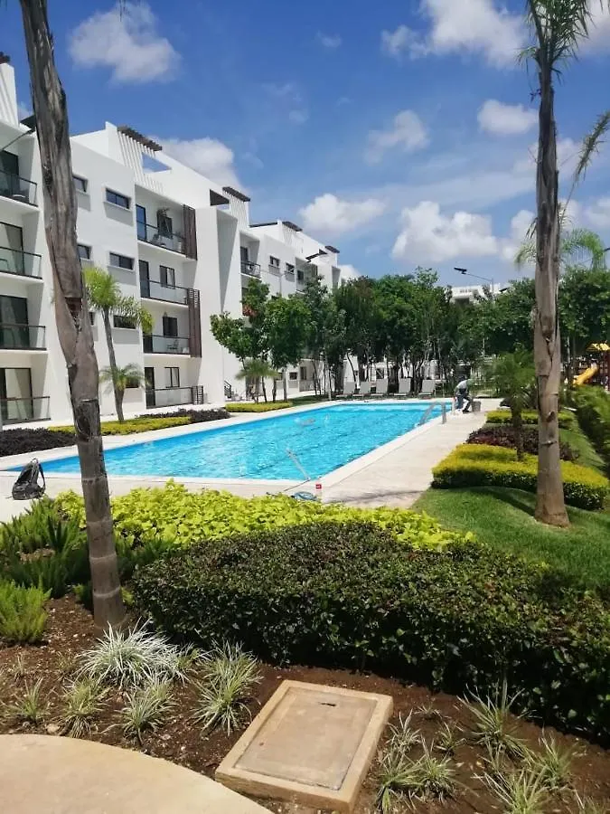 Departamento En Lirios Residencial Cancun Apartment